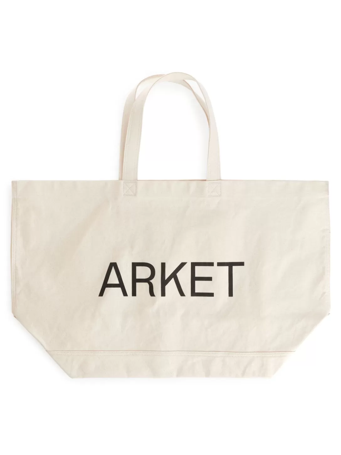 ARKET Oversized Shopper I Canvas- Väskor