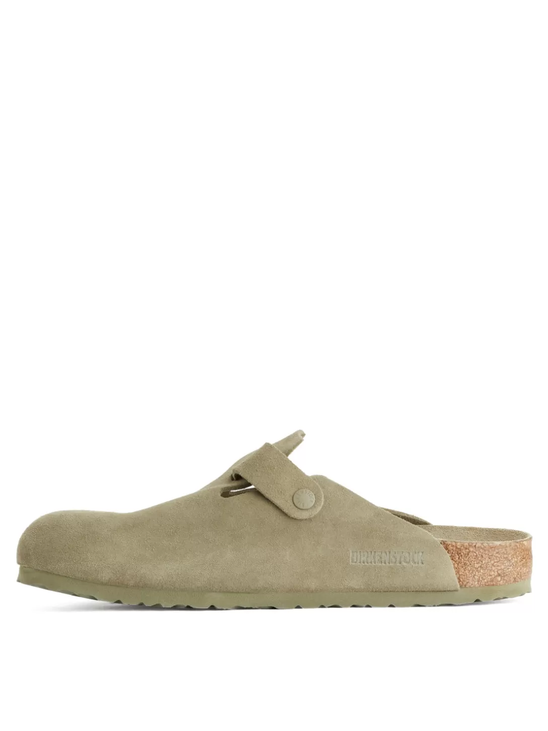 ARKET Birkenstock Boston Sandaler I Mocka- Läderskor | Slides & Tofflor