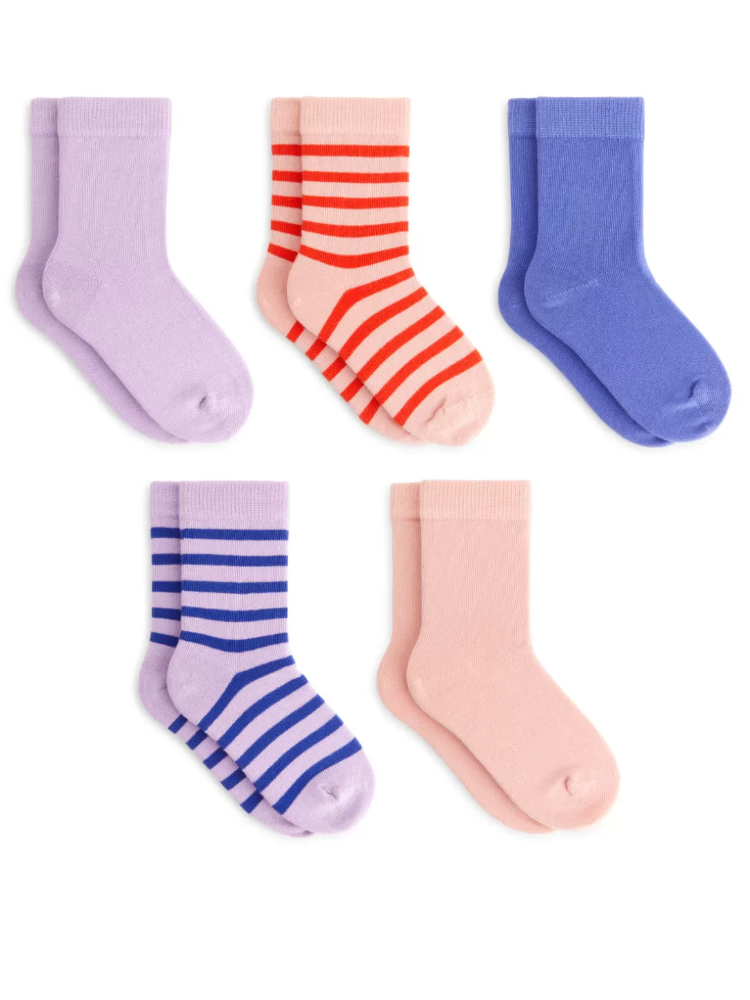ARKET Bomullsstrumpor, 5-pack-Barn Strumpor & Strumpbyxor