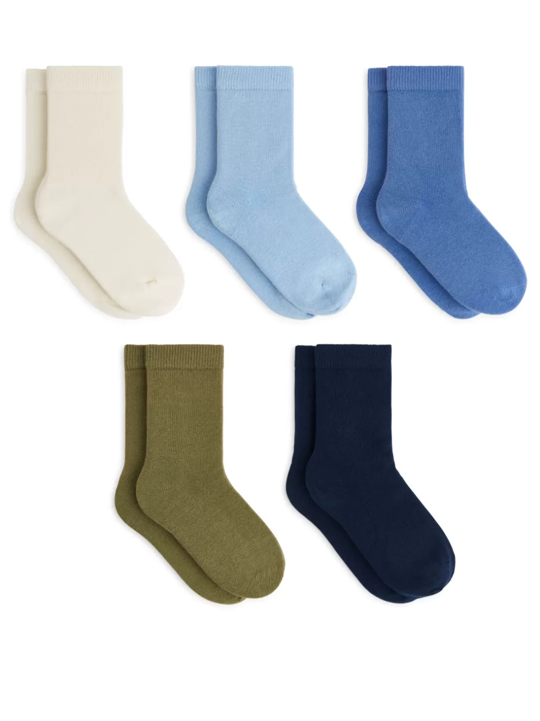 ARKET Bomullsstrumpor, 5-pack-Barn Strumpor & Strumpbyxor