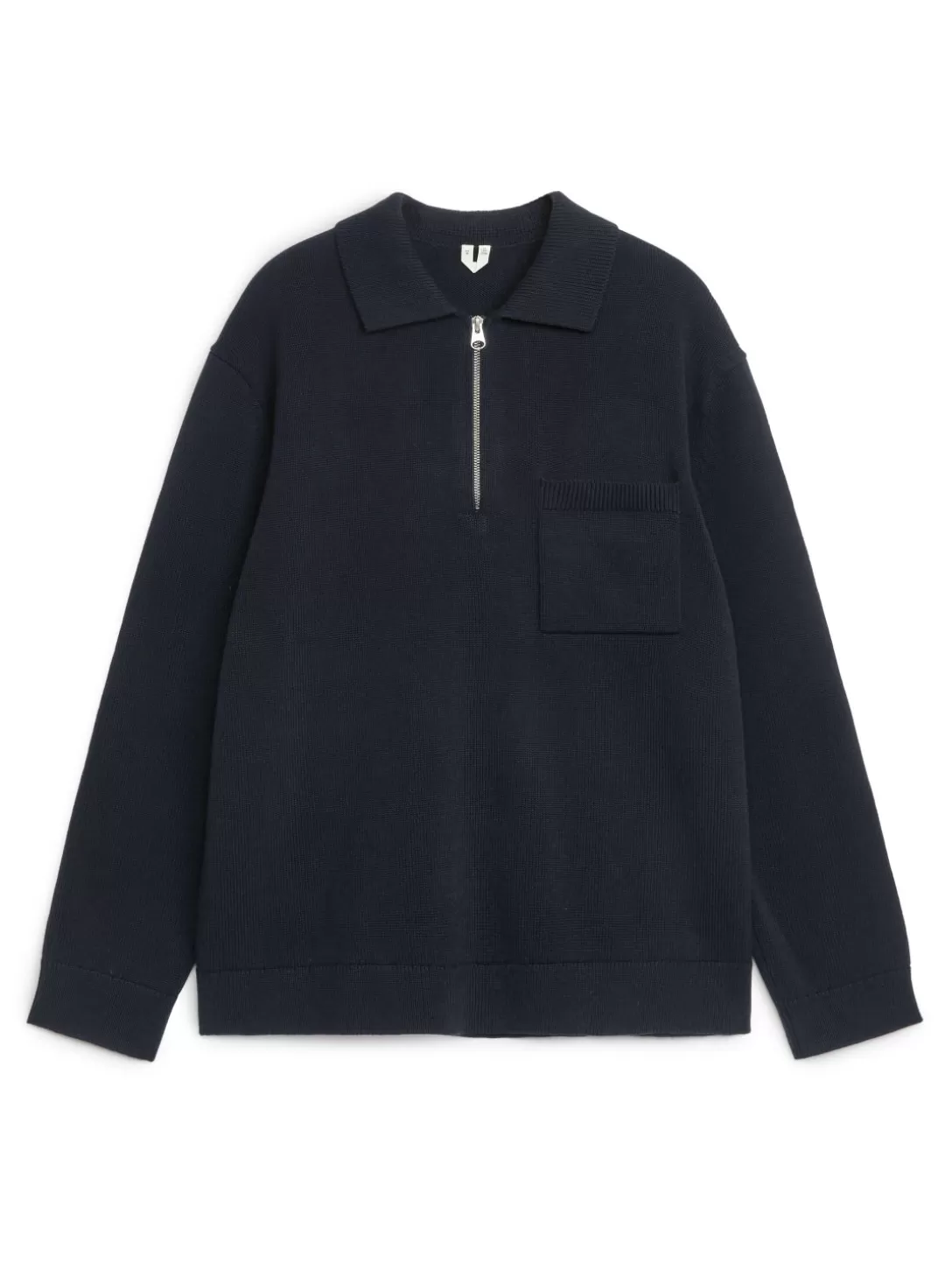 ARKET Bomullströja Med Dragkedja- Sweatshirts Och Huvtröjor