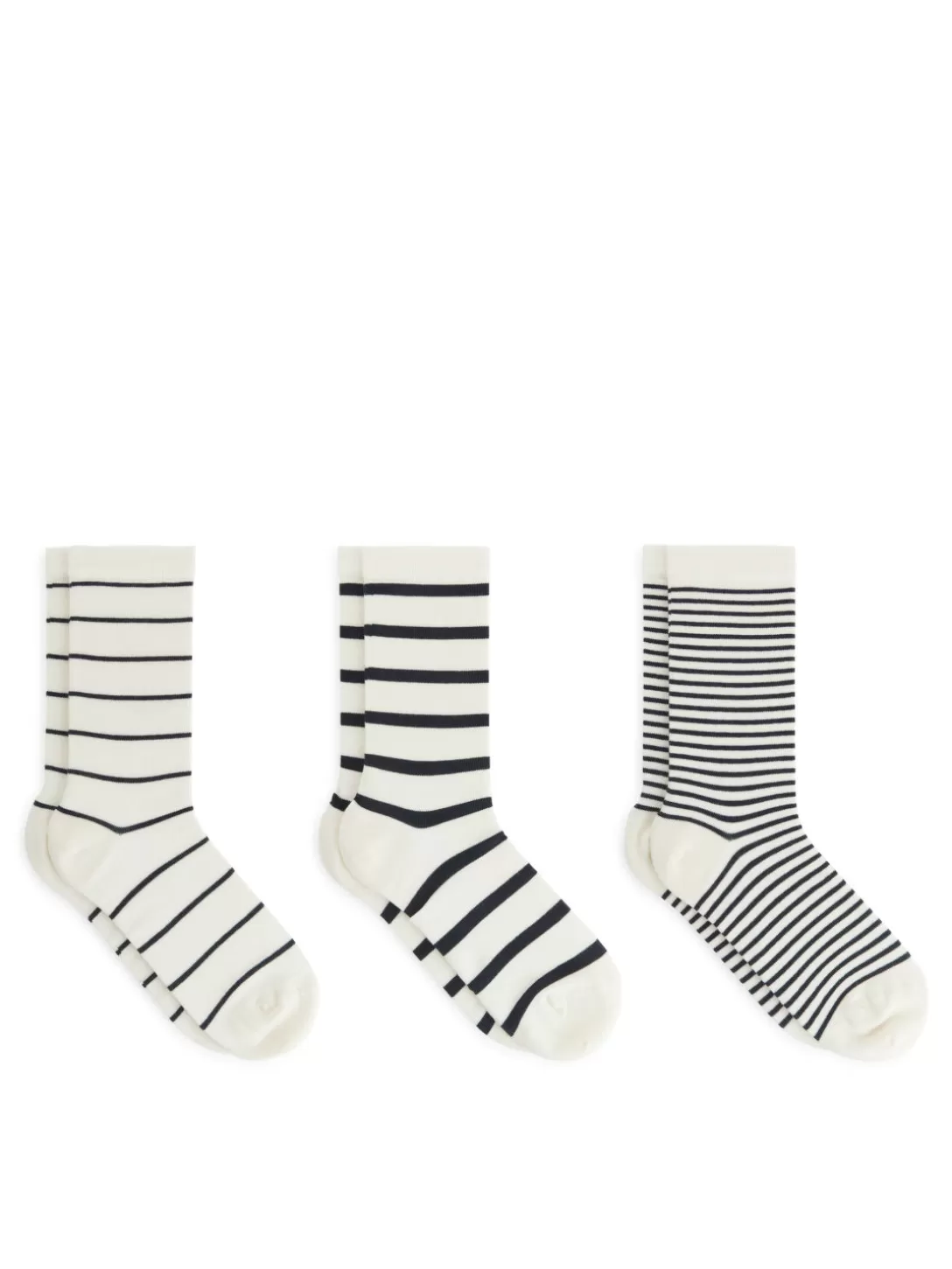 ARKET Bomullstrumpor, 3-pack- Strumpor