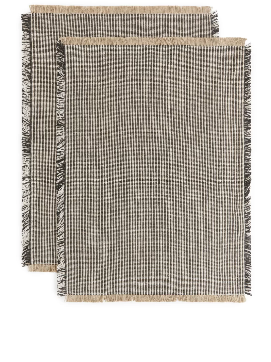 ARKET Bordstabletter I Linneblandning, 2-pack- Table Accessories