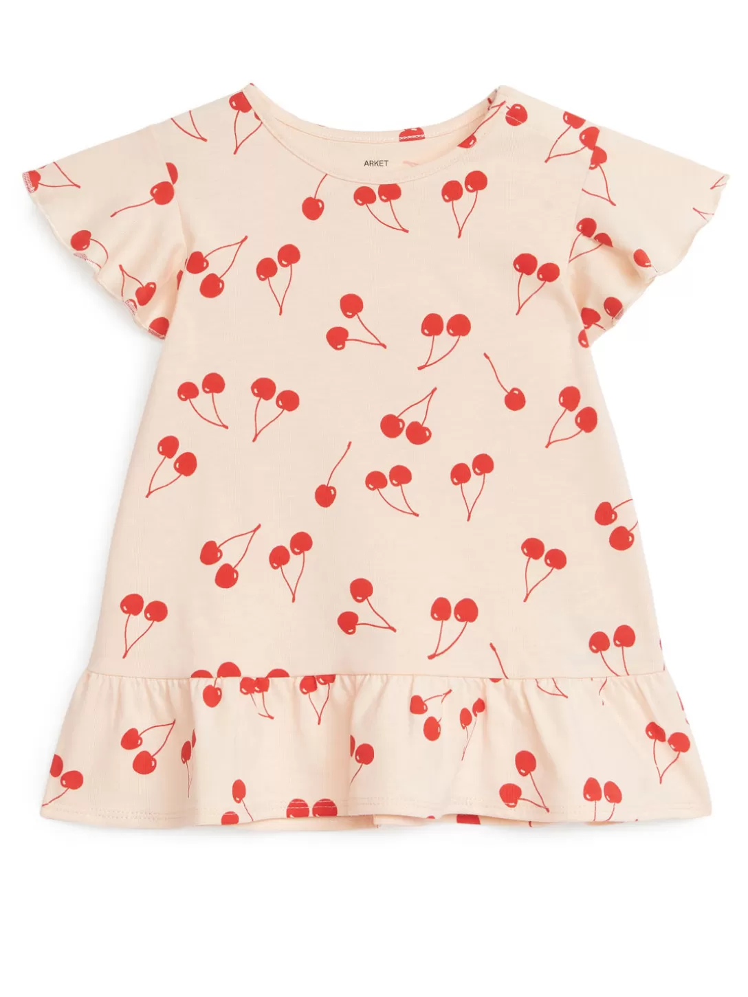 ARKET Frill Jersey Dress-Barn Toppar & Sweatshirts