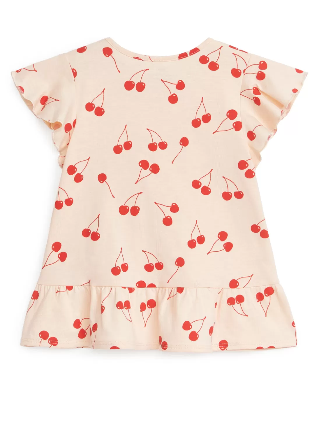 ARKET Frill Jersey Dress-Barn Toppar & Sweatshirts