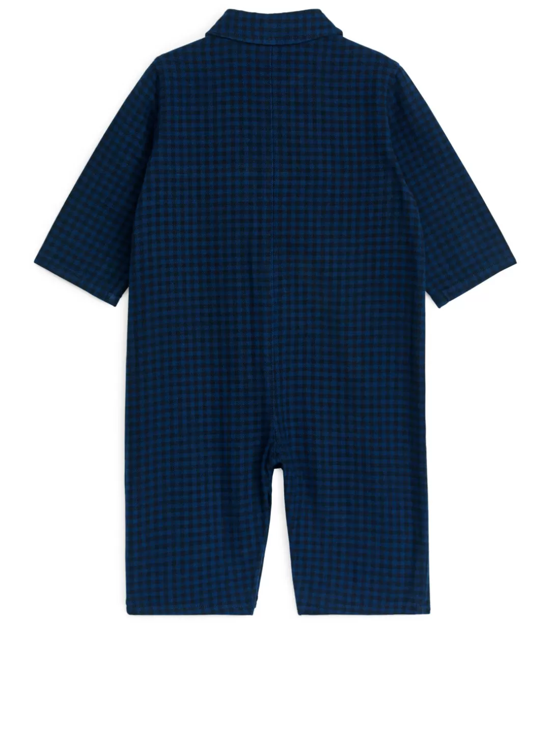 ARKET Ginghamrutig Jumpsuit I Flanell-Barn Bodies