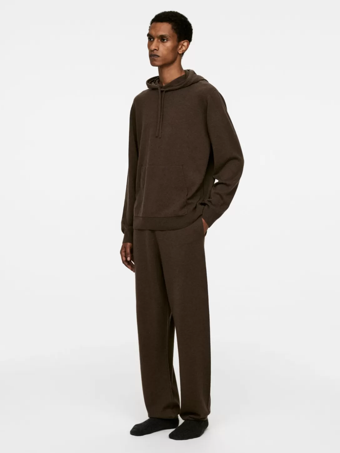 ARKET Hoodie I Ull Och Kashmir- Stickat | Loungewear