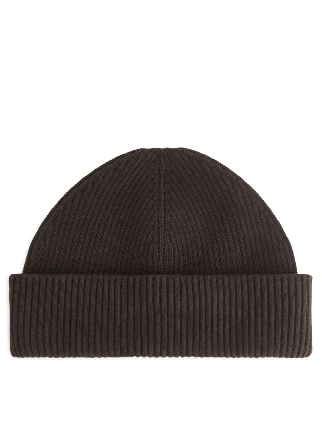ARKET Kort Mössa I Ribbad Bomull- Beanies