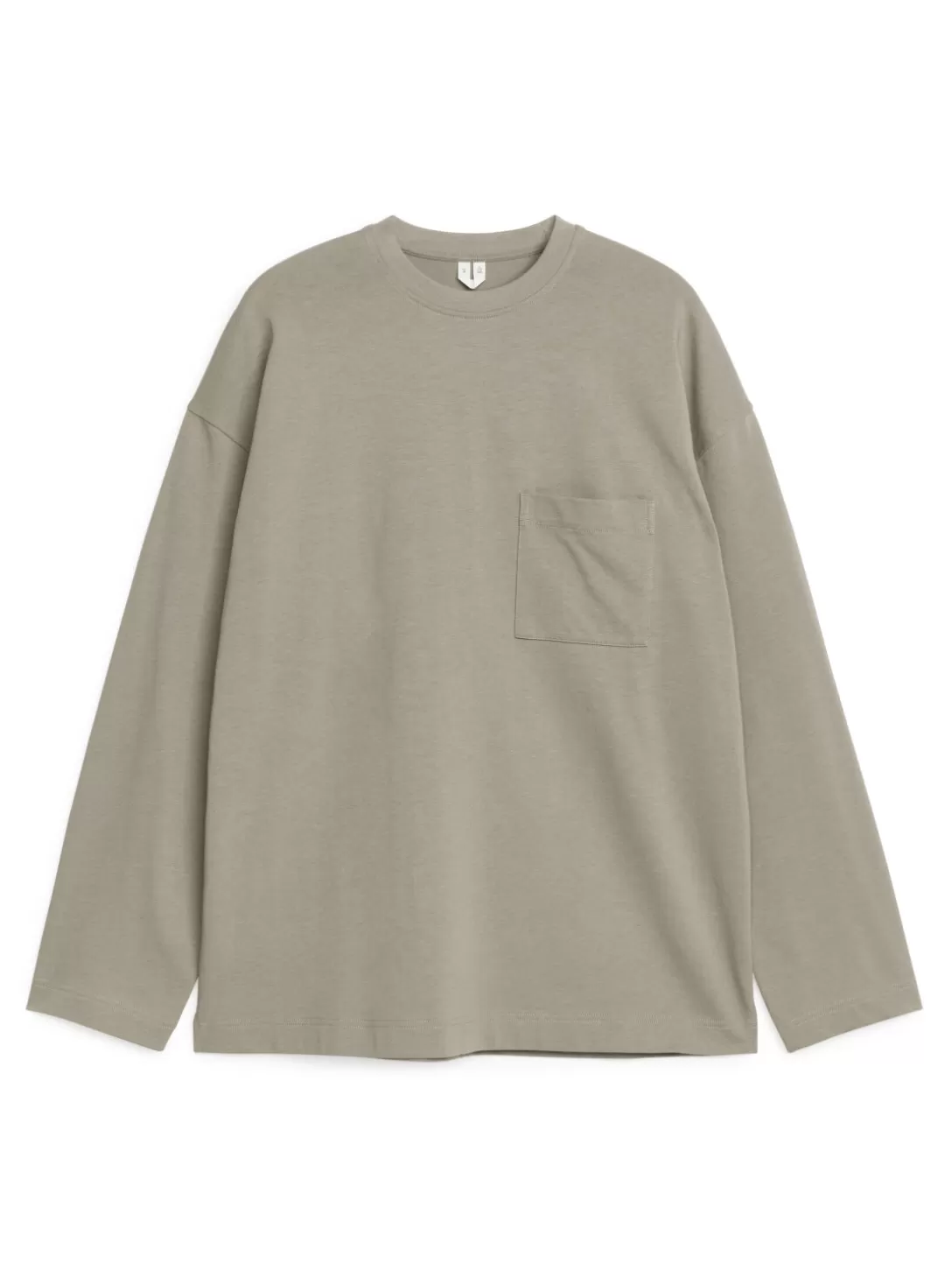 ARKET Långärmad T-shirt I Bomull- T-Shirts