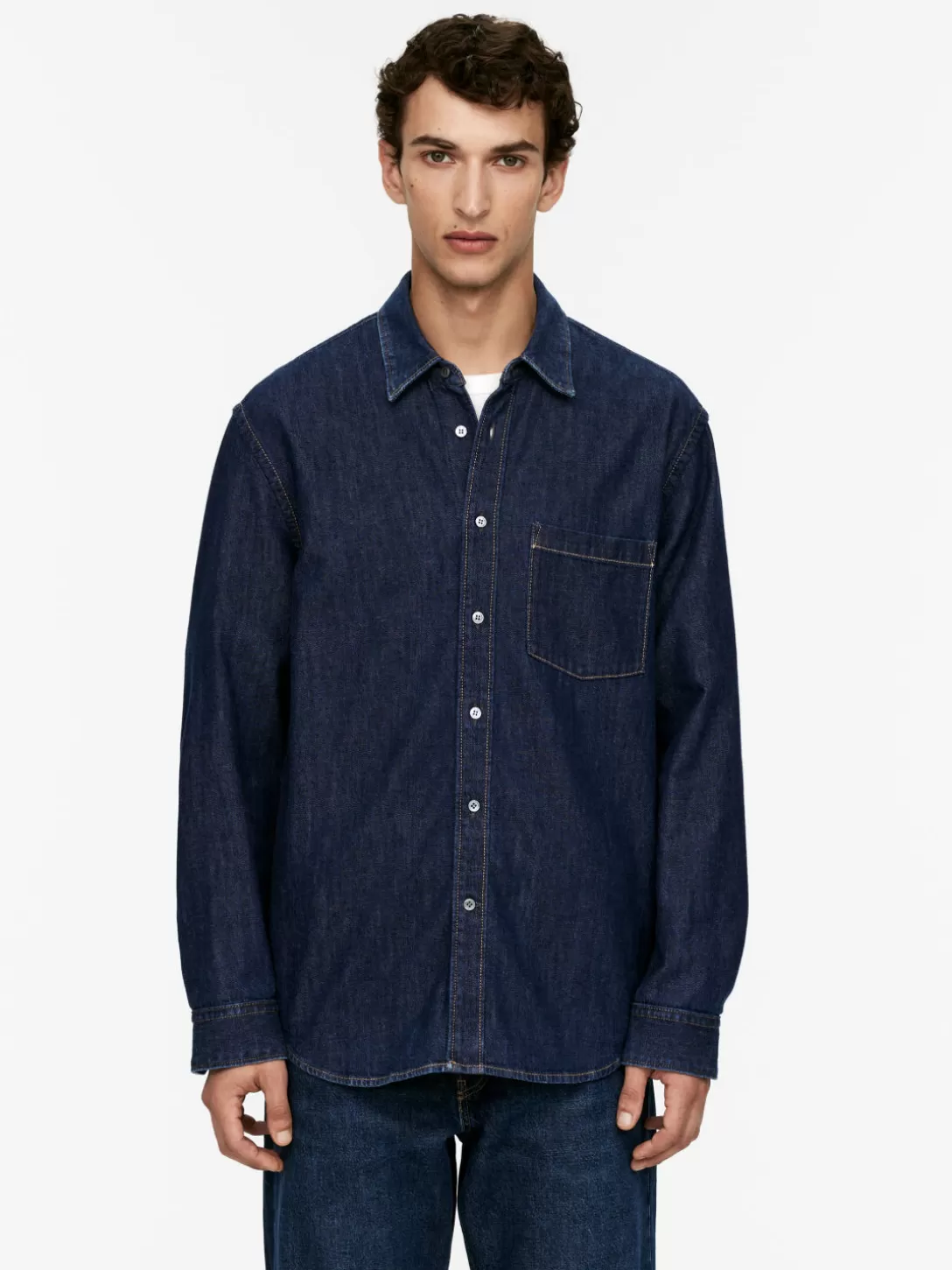 ARKET Lös Denimskjorta- Skjortor