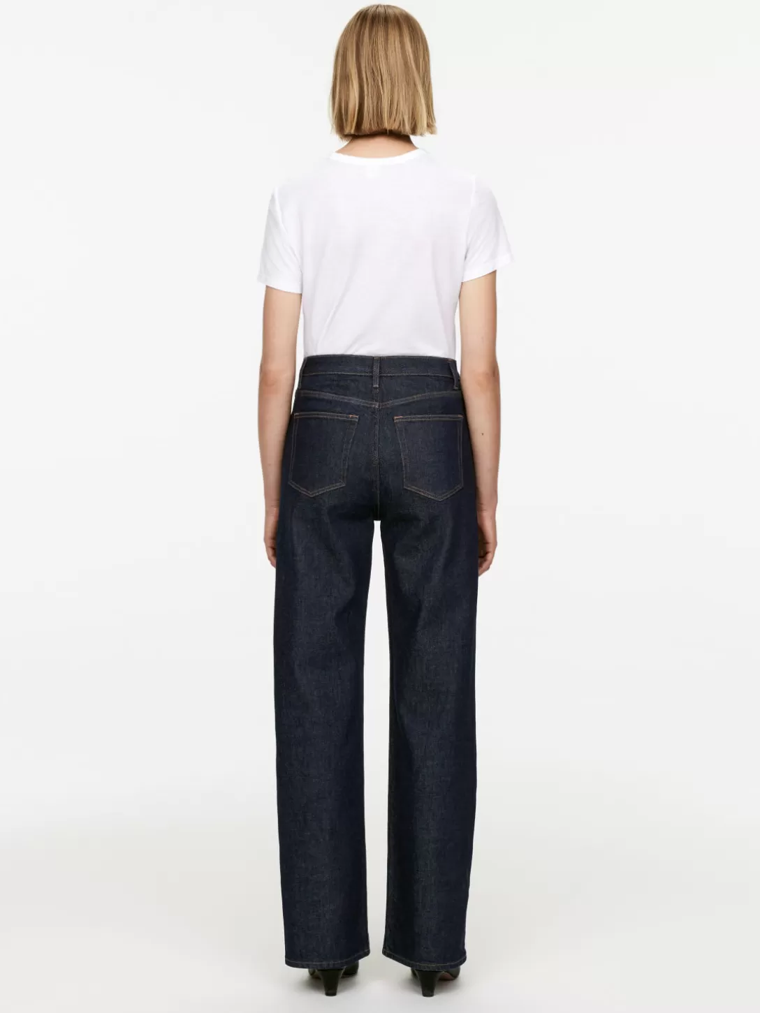 ARKET LUPINE Utsvängda Stretchjeans Med Hög Midja- Jeans