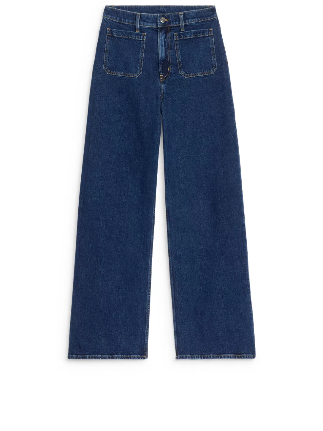 ARKET LUPINE Utsvängda Stretchjeans Med Hög Midja- Jeans