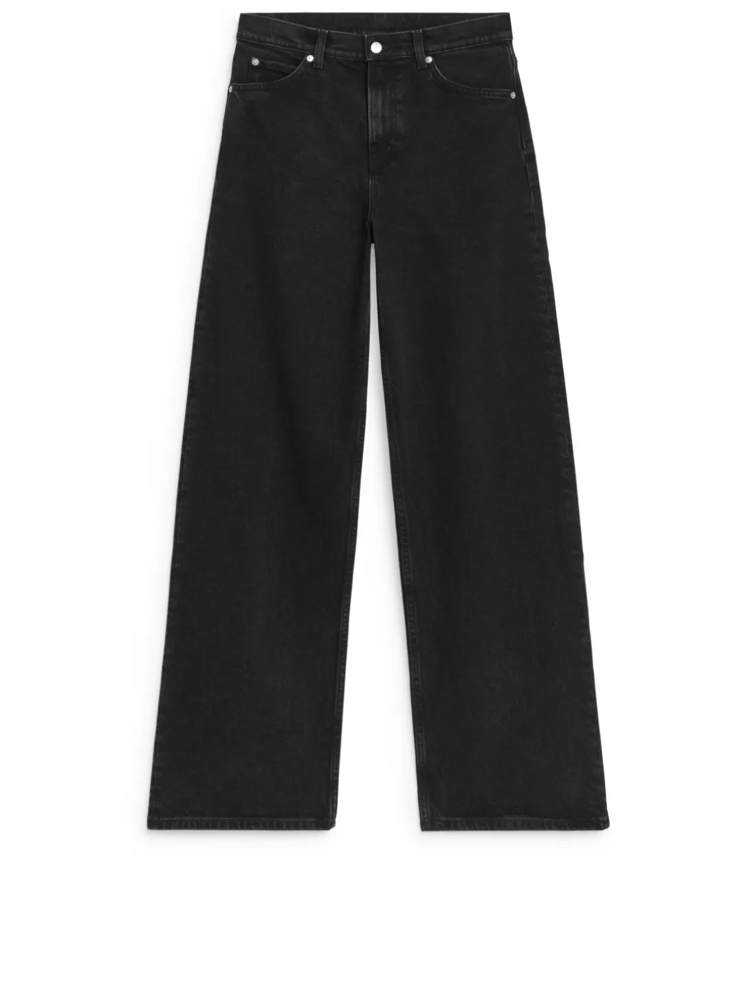 ARKET LUPINE Utsvängda Stretchjeans Med Hög Midja- Jeans