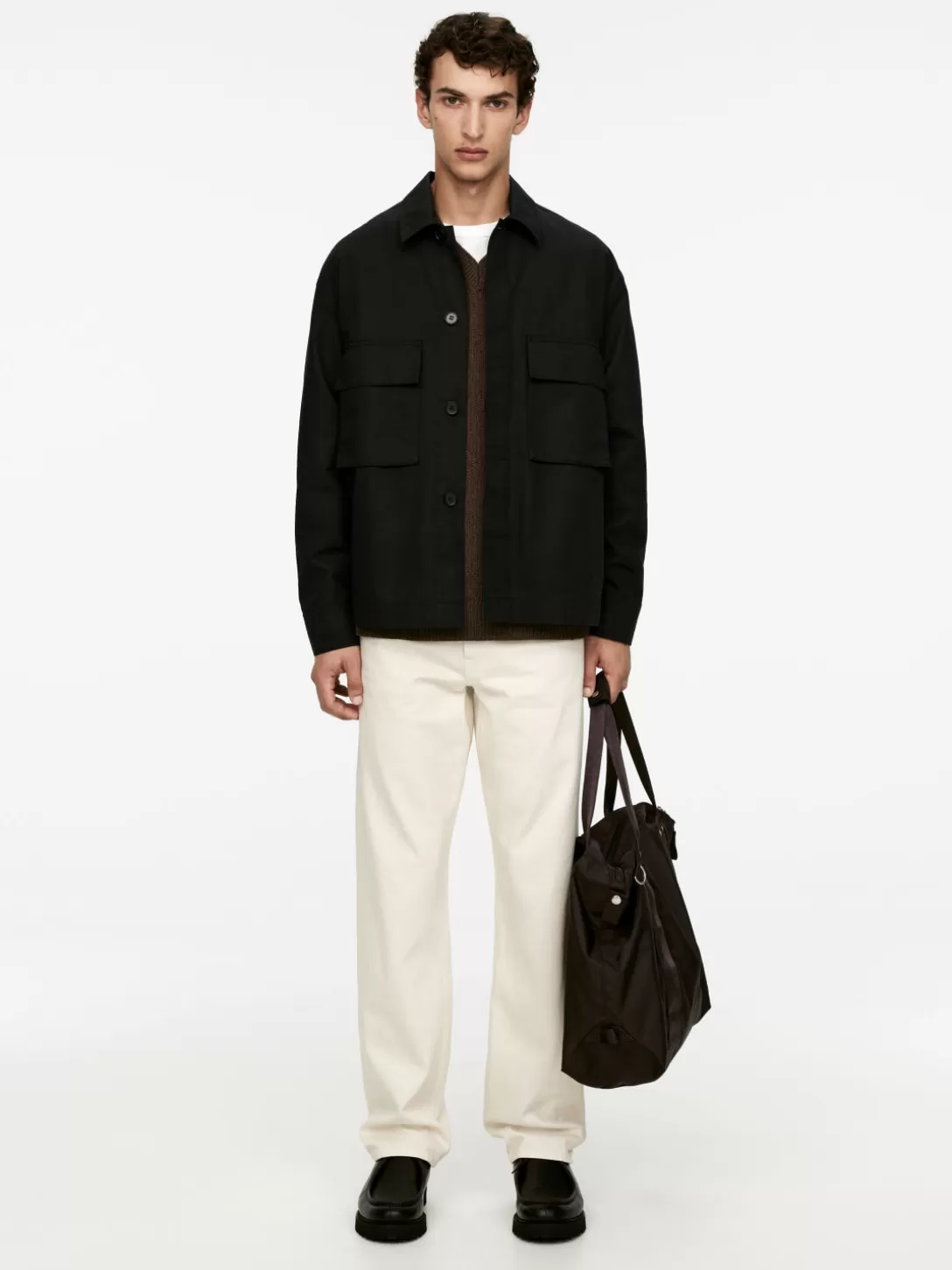 ARKET Overshirt I Bomullscanvas- Overshirts