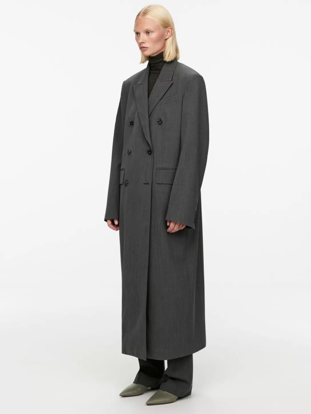 ARKET Oversized Dubbelknäppt Kappa- Kappor Och Jackor