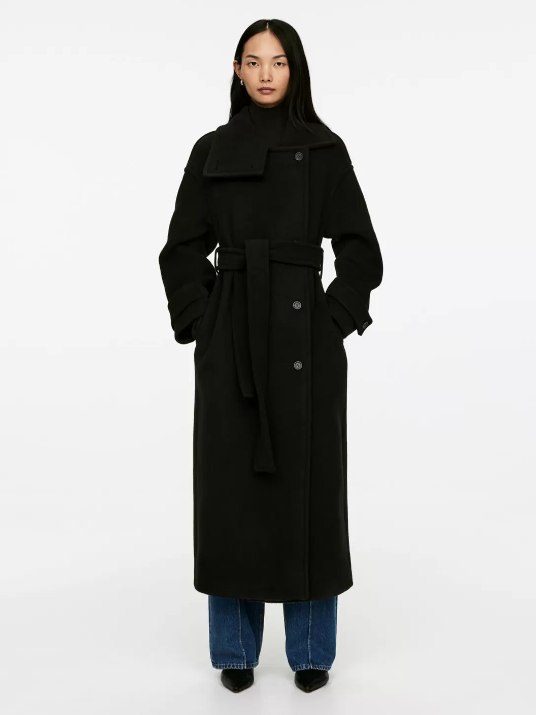 ARKET Oversized Kappa I Ullblandning- Kappor Och Jackor