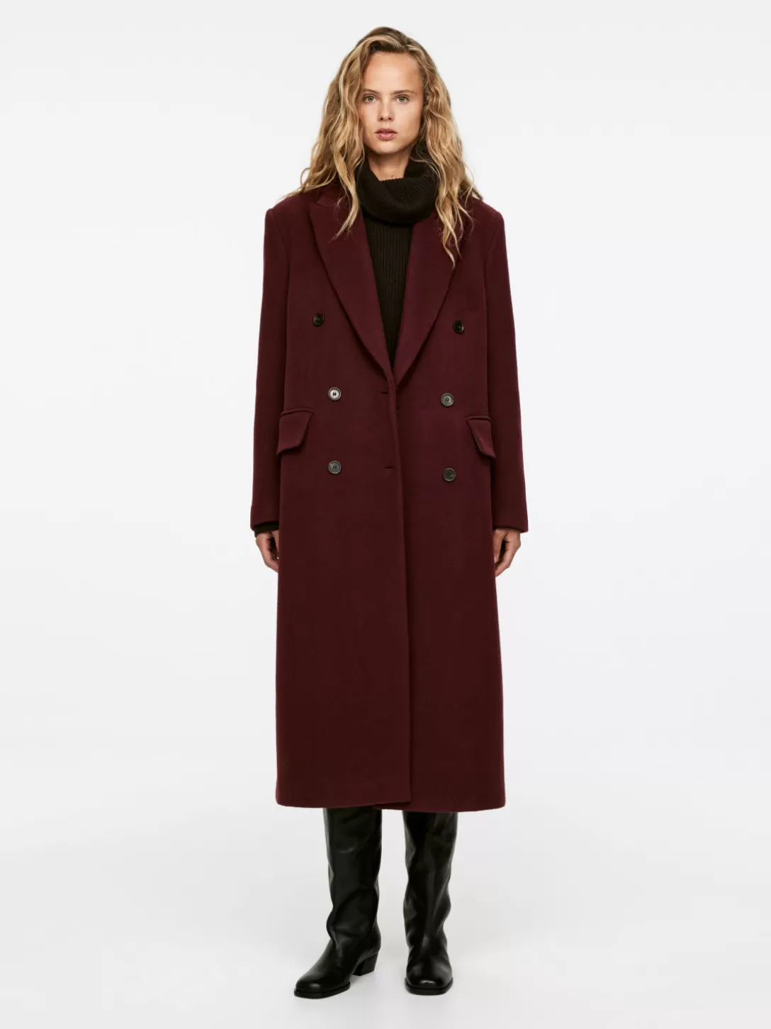 ARKET Oversized Ullkappa- Kappor Och Jackor