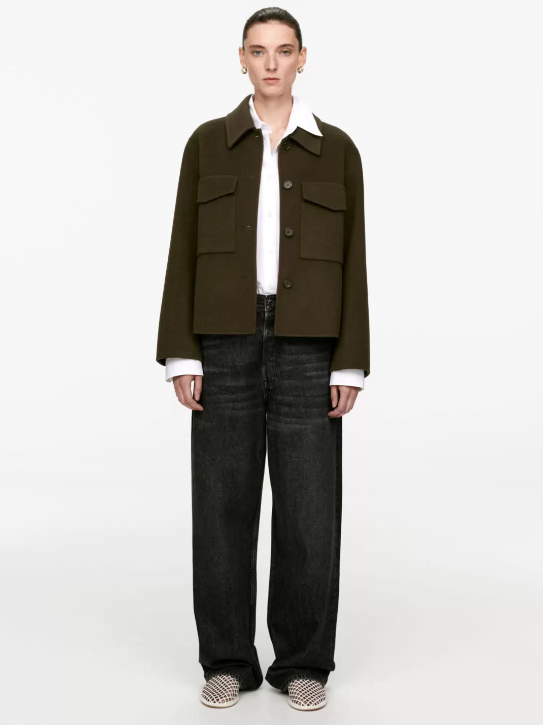 ARKET Penny Martin Och Overshirt I Ull- Kappor Och Jackor