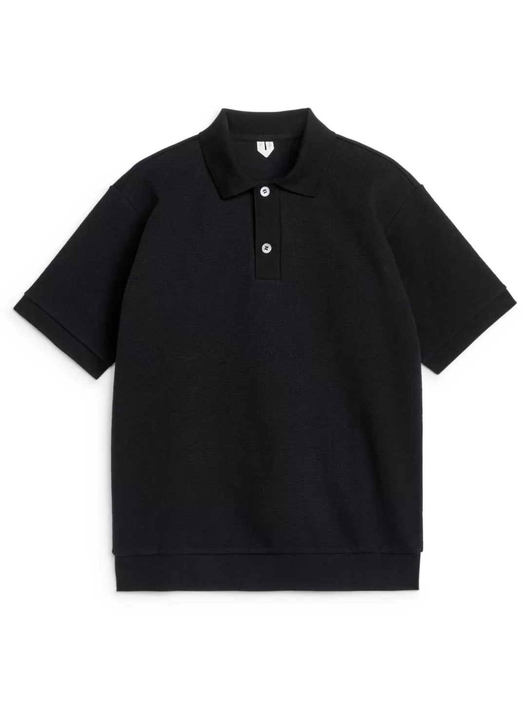 ARKET Pikétröja Med Struktur- T-Shirts | Pikétröjor