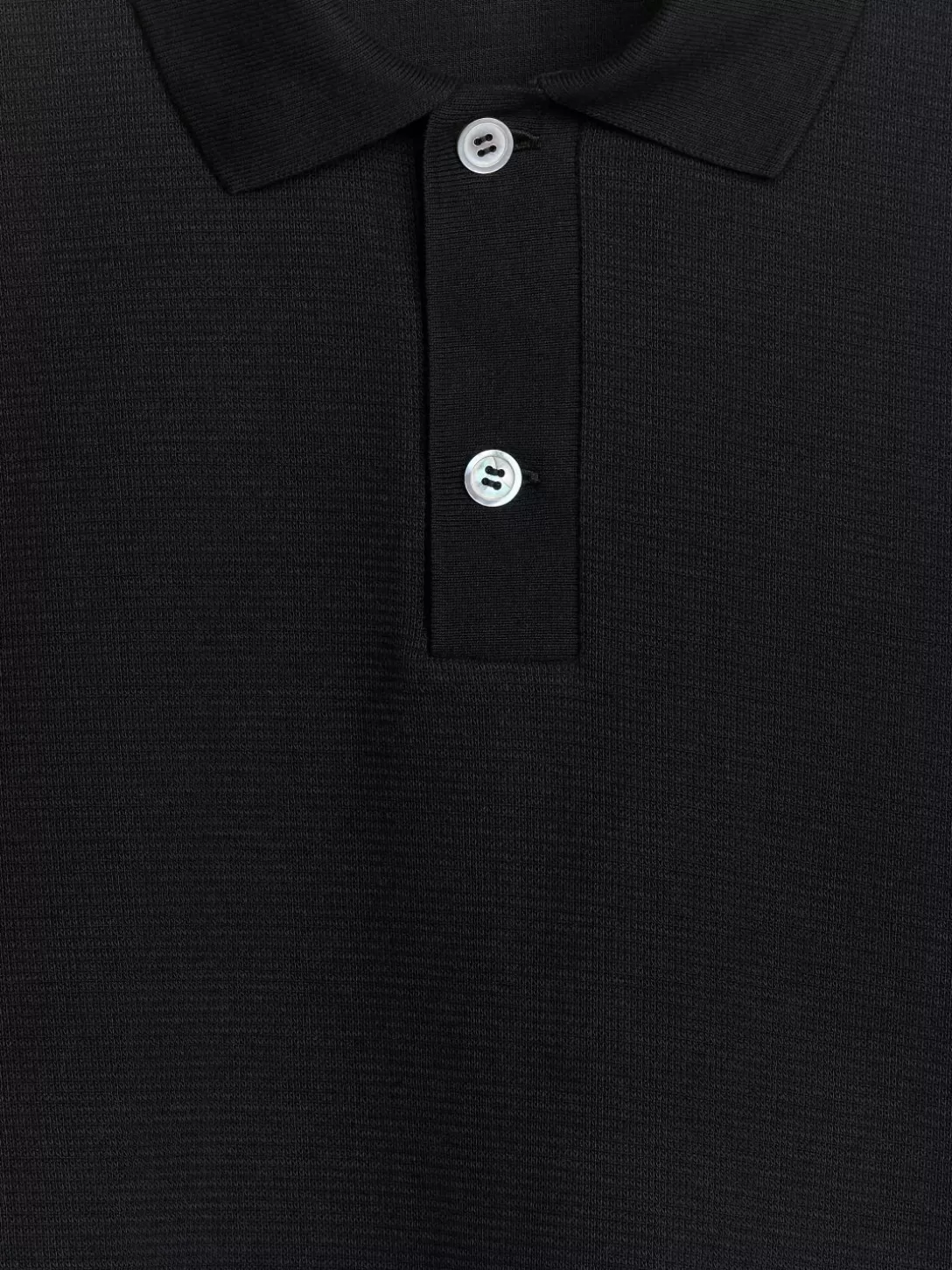 ARKET Pikétröja Med Struktur- T-Shirts | Pikétröjor