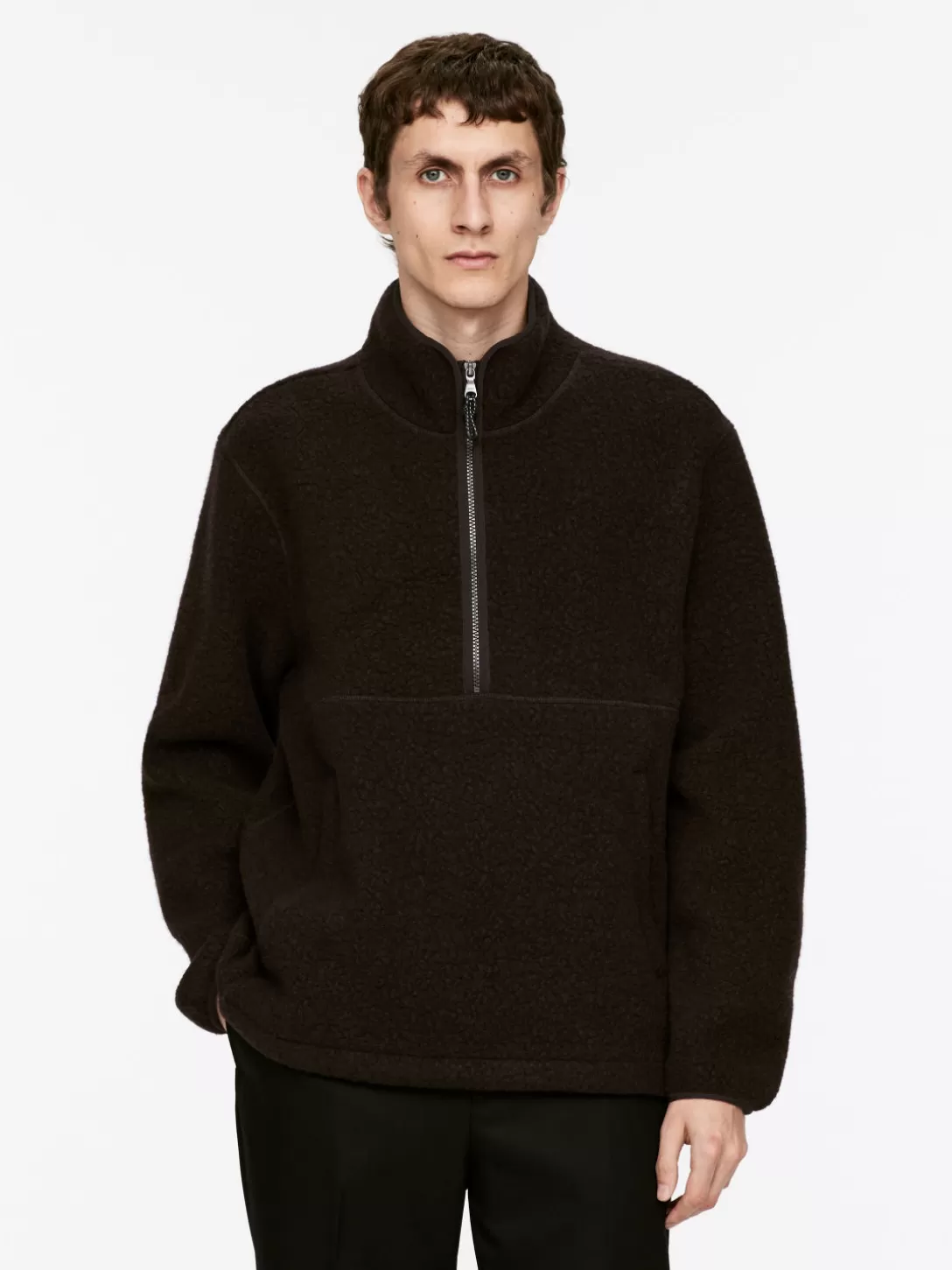 ARKET Pile Sweatshirt I Ullblandning- Sweatshirts Och Huvtröjor | Träningskläder