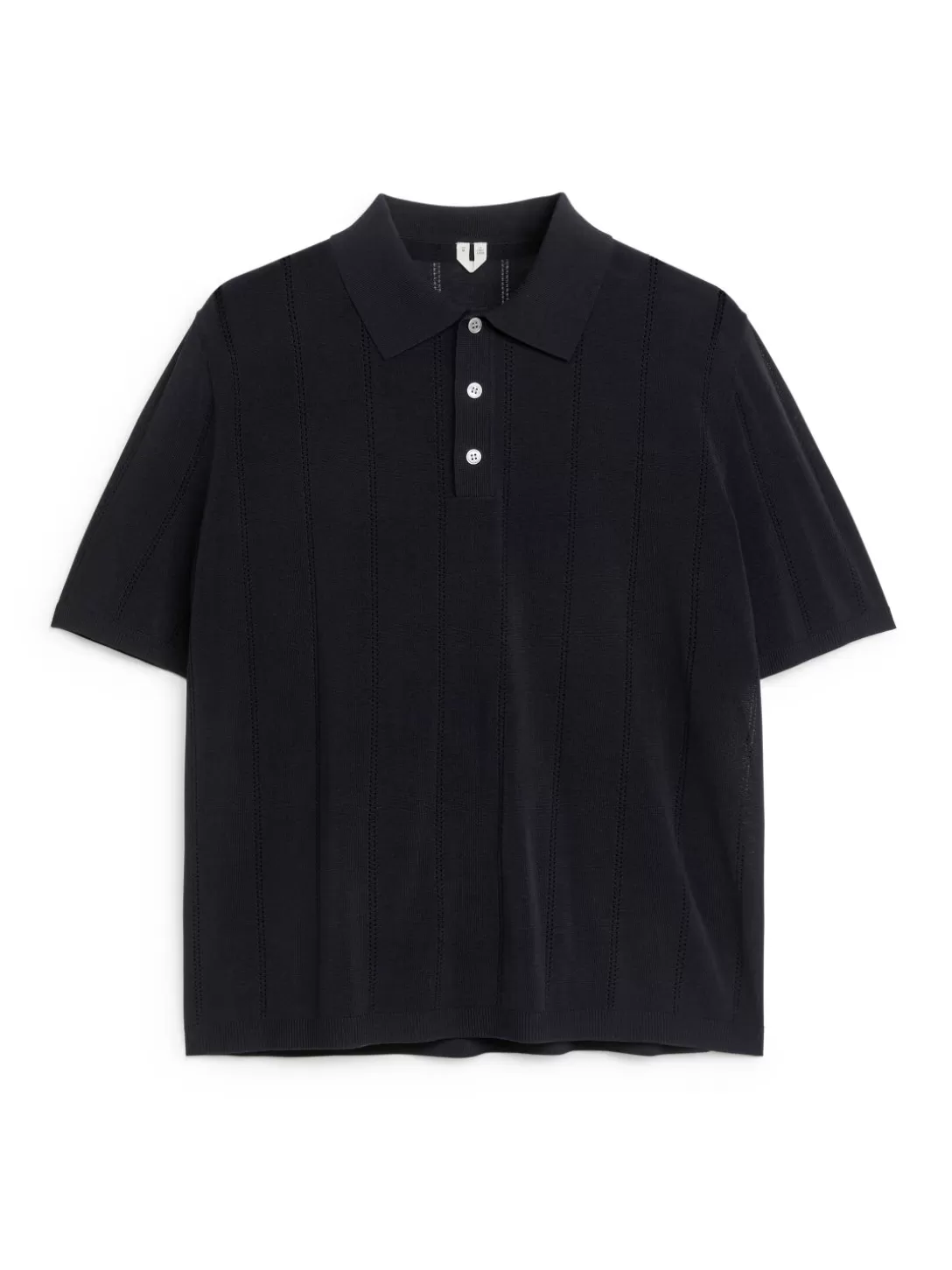 ARKET Pointellestickad Pikétröja- T-Shirts | Pikétröjor