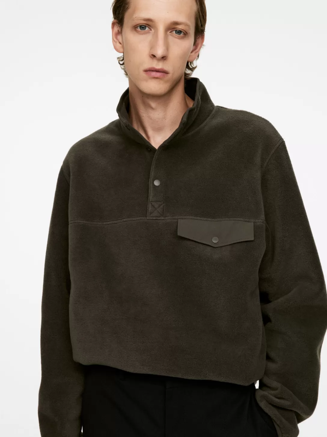 ARKET Popover-fleece- Sweatshirts Och Huvtröjor | Träningskläder