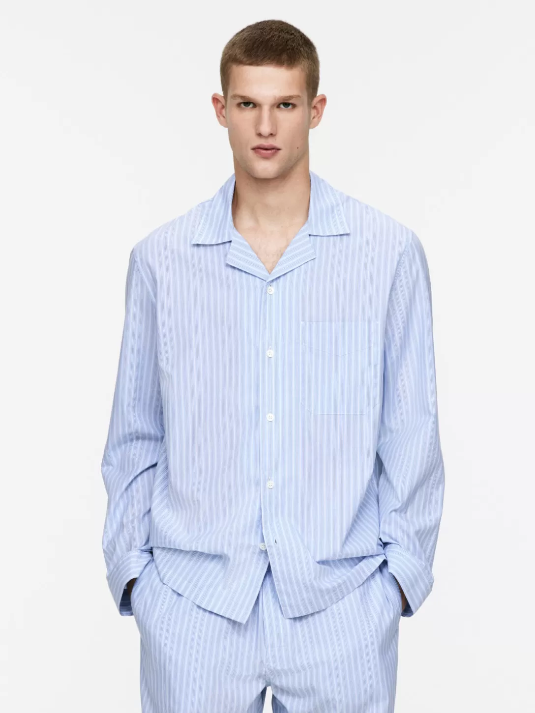 ARKET Pyjamasskjorta I Bomull- Loungewear