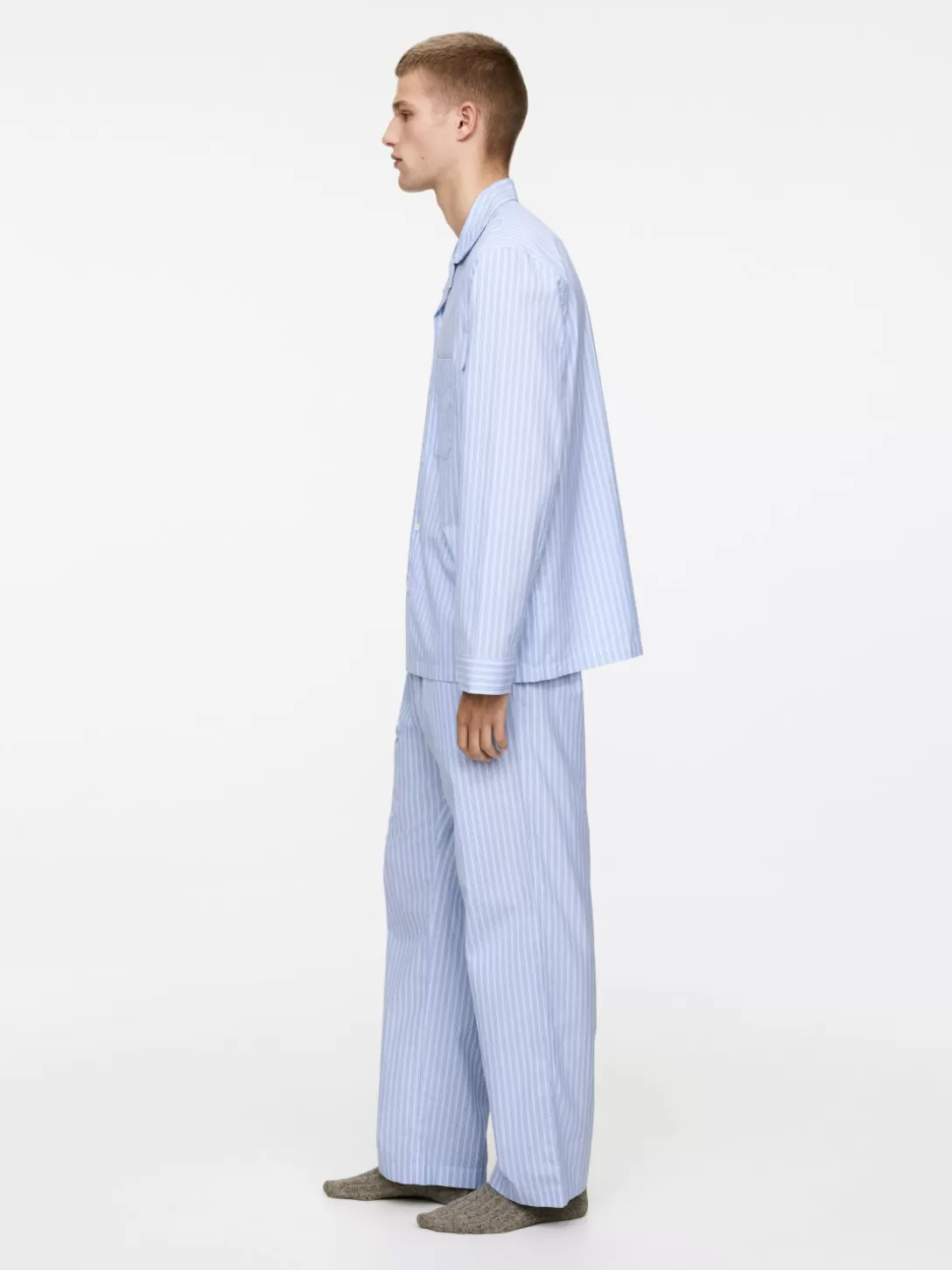ARKET Pyjamasskjorta I Bomull- Loungewear