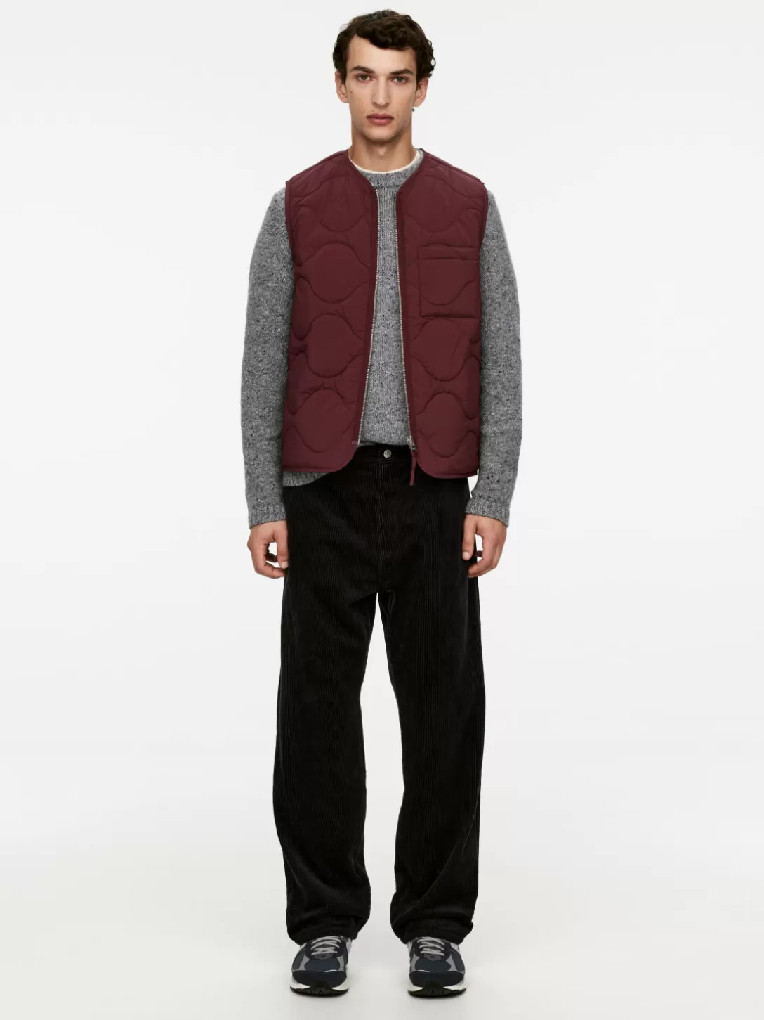 ARKET Quiltad 2-in-1-väst- Kappor Och Jackor