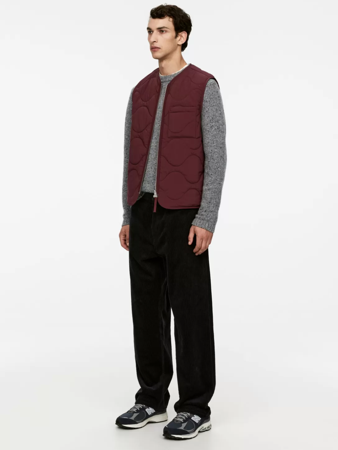 ARKET Quiltad 2-in-1-väst- Kappor Och Jackor
