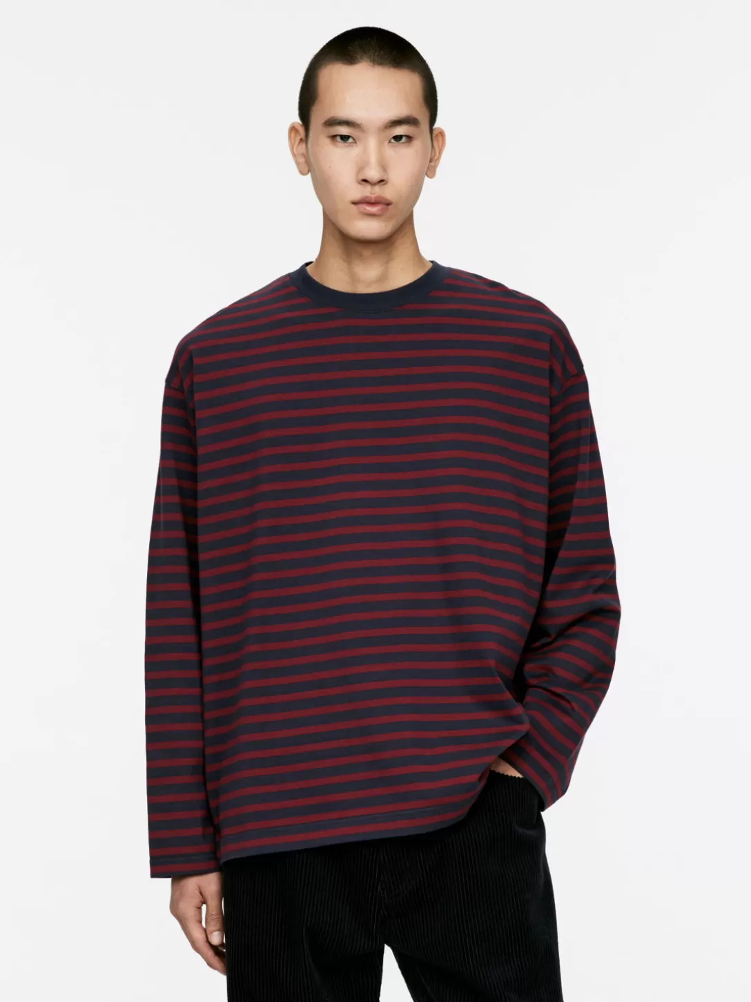 ARKET Randig T-shirt- T-Shirts