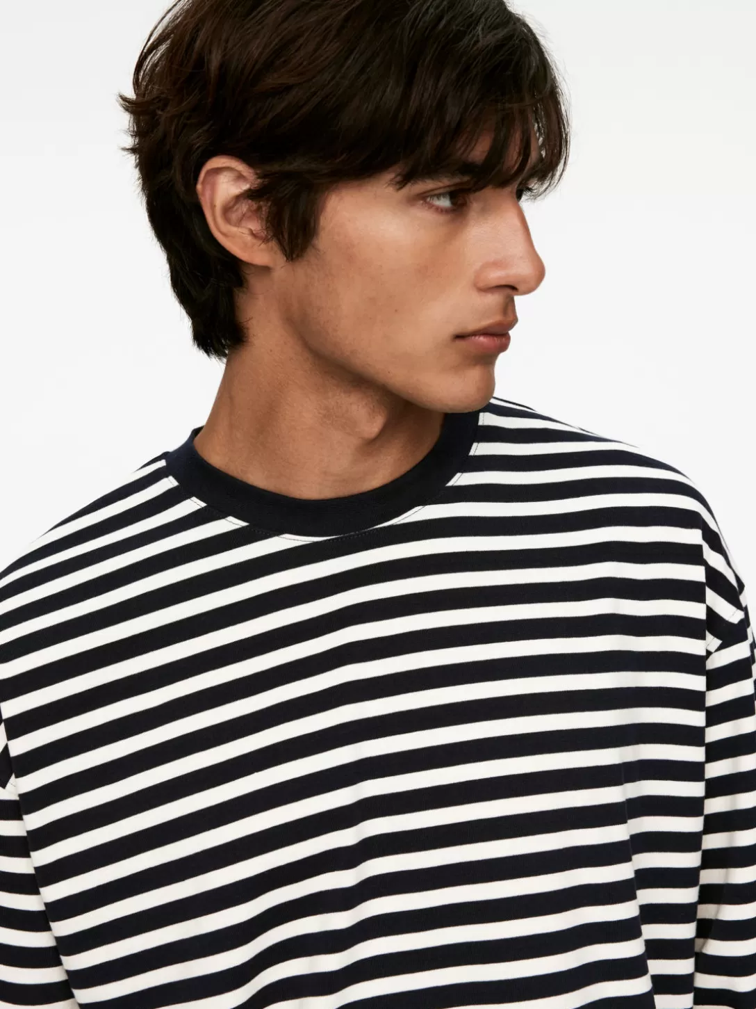 ARKET Randig T-shirt- T-Shirts