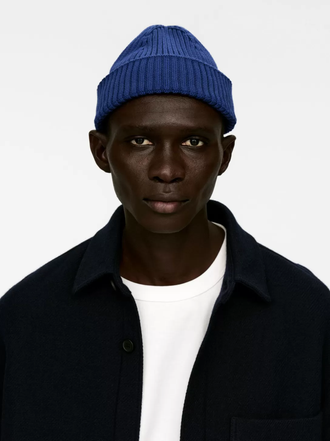 ARKET Ribbad Bomullsmössa- Beanies