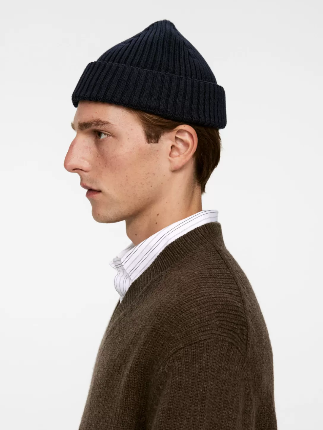 ARKET Ribbad Bomullsmössa- Beanies