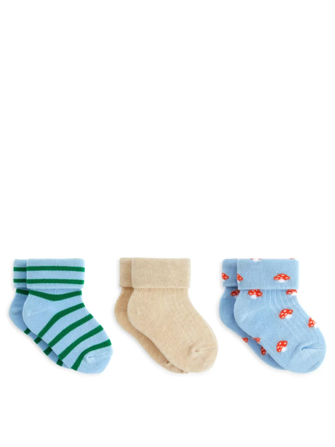 ARKET Ribbade Strumpor, 3-pack-Barn Nyheter | Strumpor & Strumpbyxor