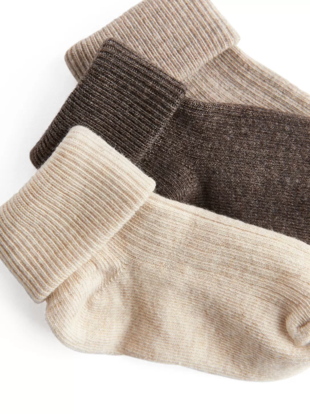 ARKET Ribbade Strumpor, 3-pack-Barn Strumpor & Strumpbyxor