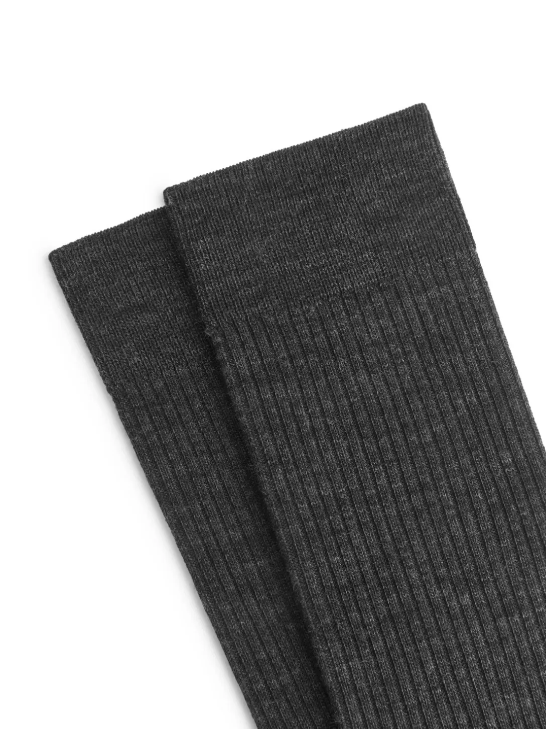 ARKET Ribbade Strumpor I Ullblandning, 2-pack- Strumpor