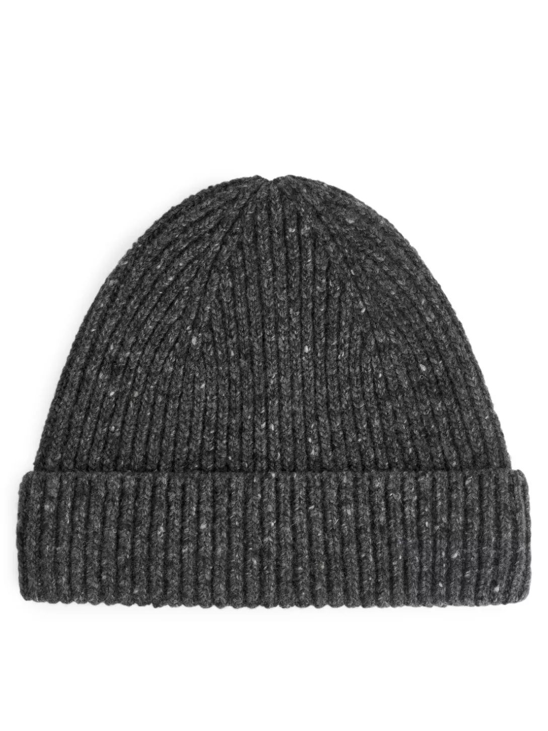 ARKET Ribbstickad Mössa I Ullblandning- Beanies