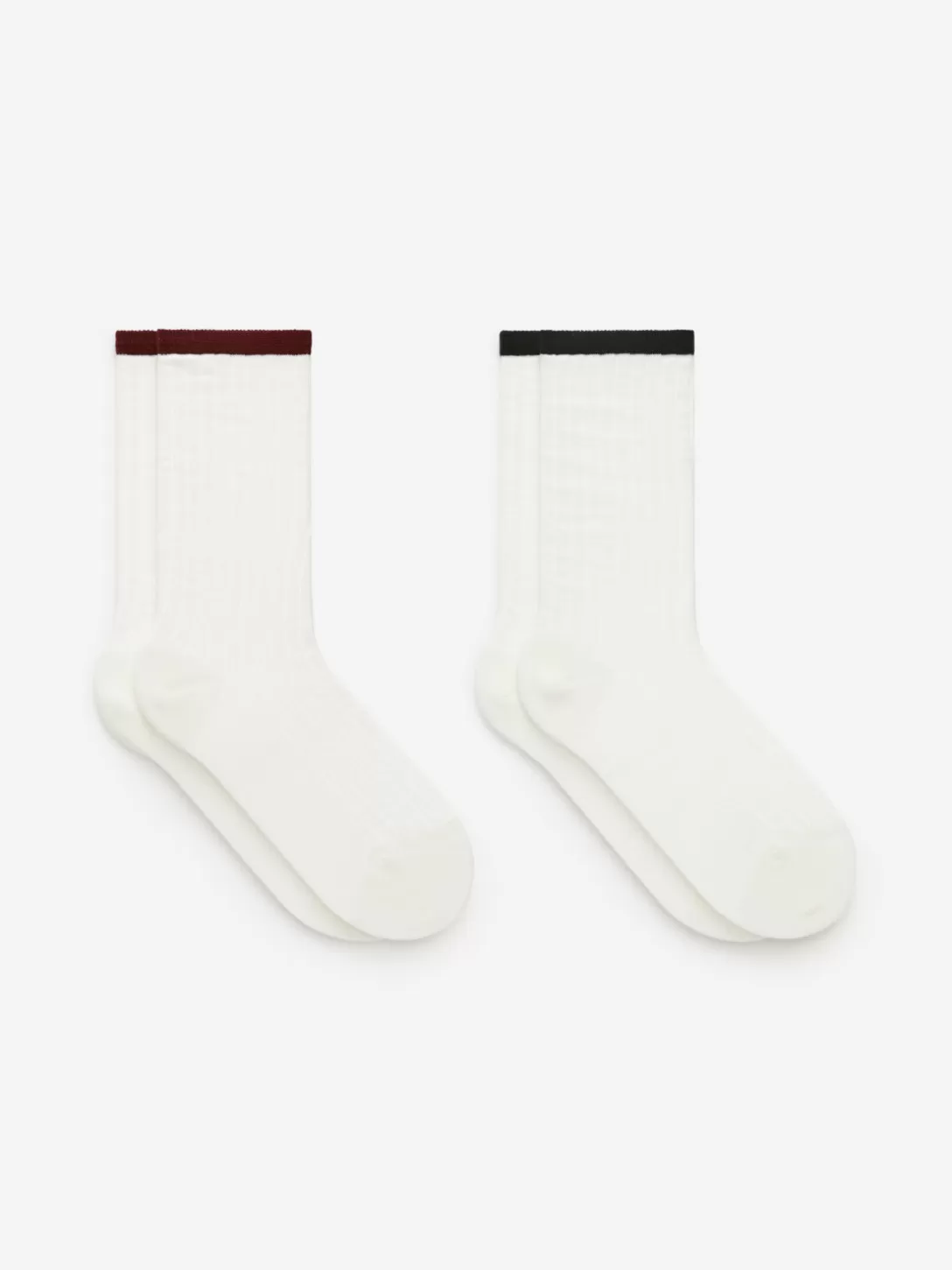 ARKET Ribbstickade Strumpor, 2-pack- Strumpor