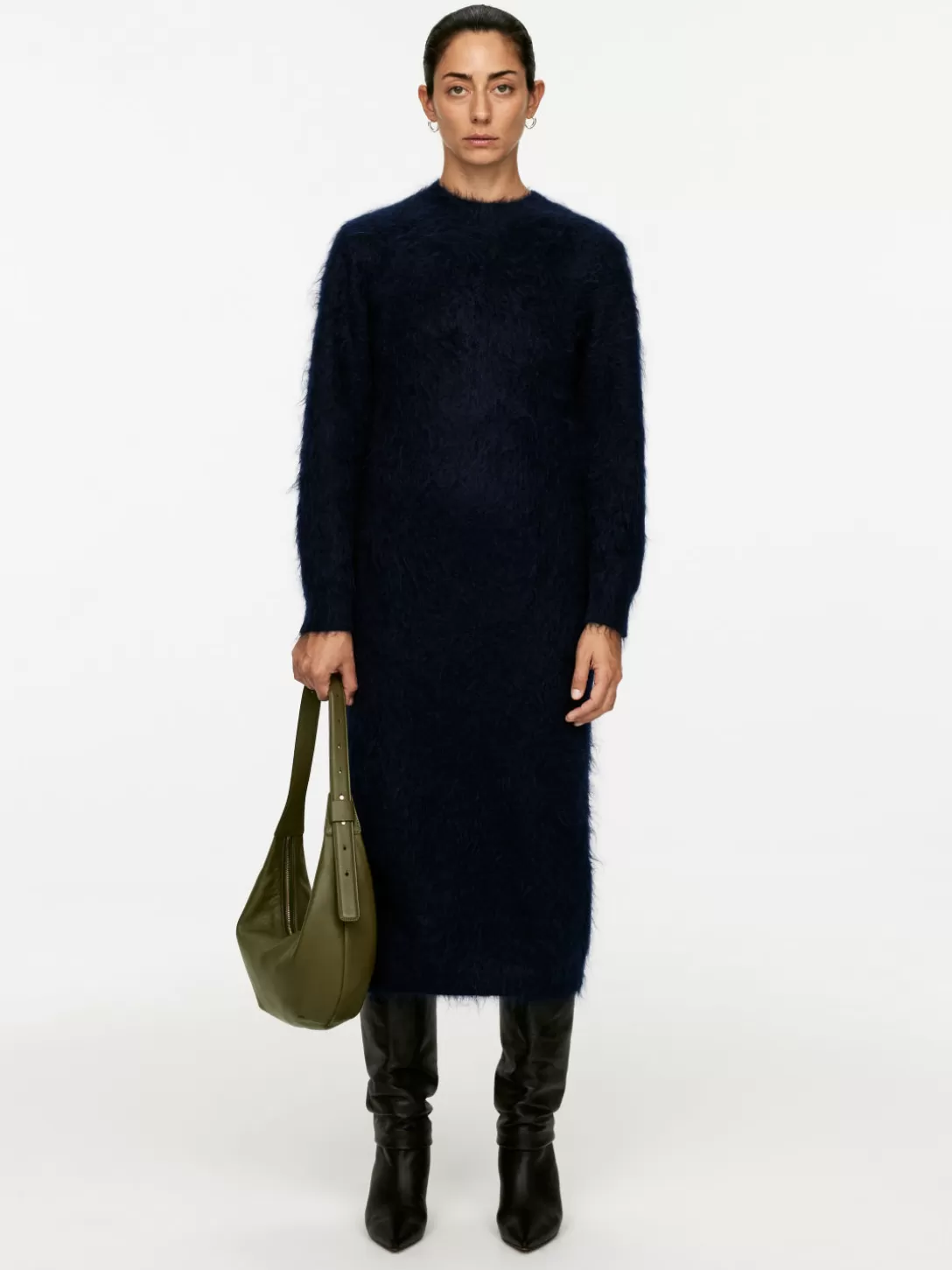 ARKET Rundad Axelremsväska- Crossbody