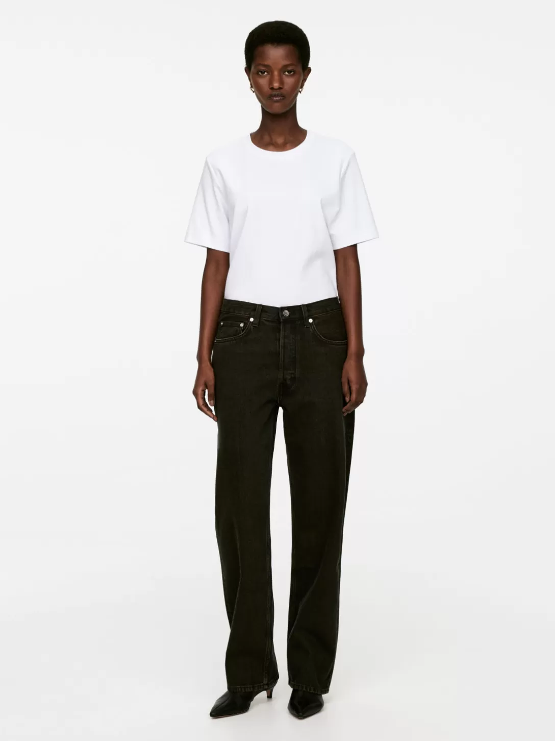 ARKET SHORE Jeans Med Låg Midja- Jeans