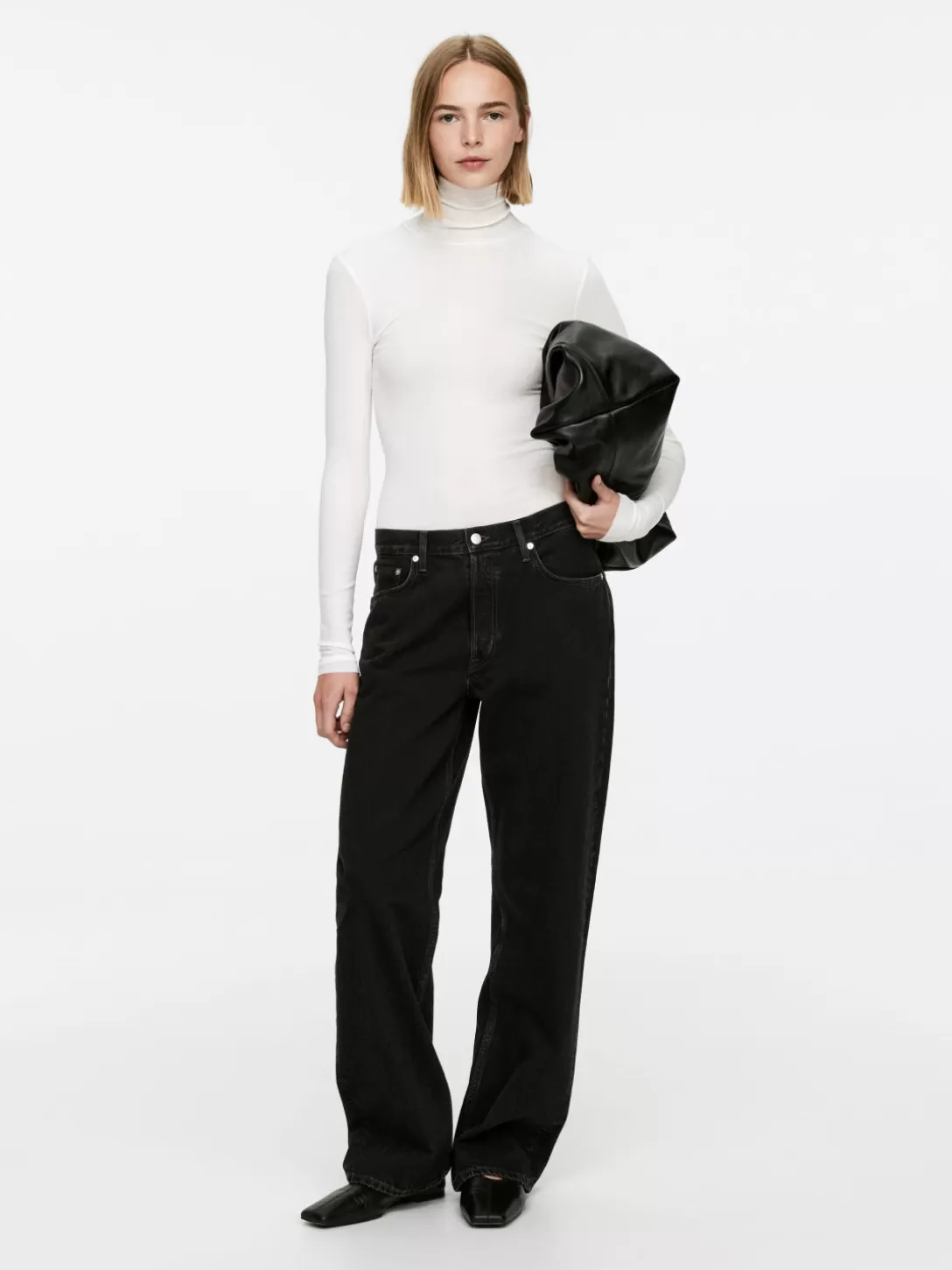 ARKET SHORE Jeans Med Låg Midja- Jeans