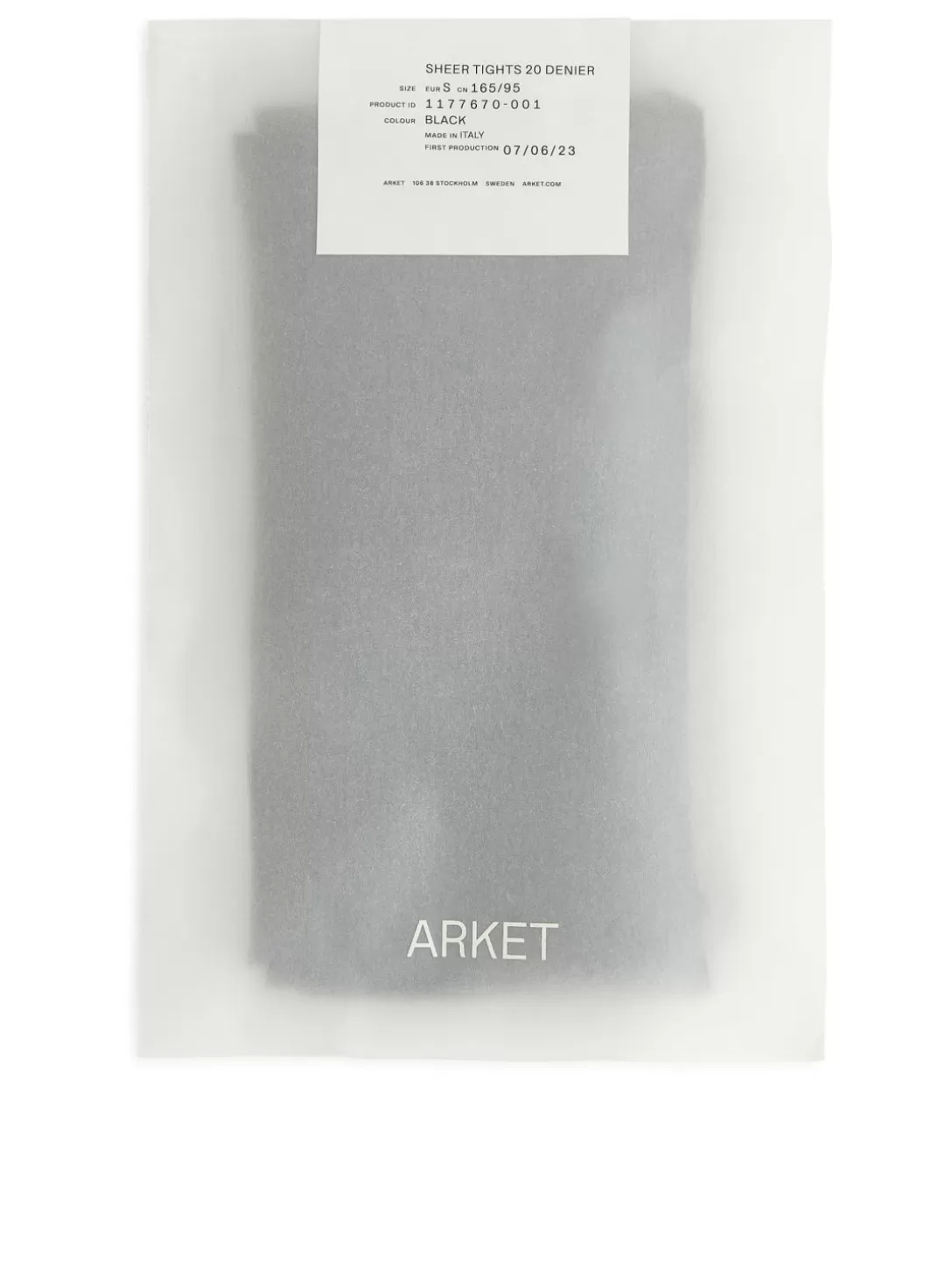 ARKET Skira Tights 20 Denier- Strumpor