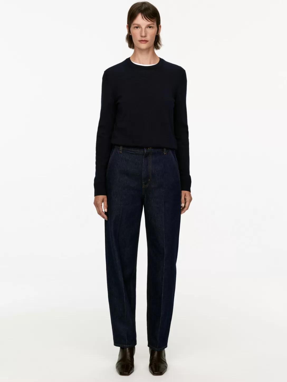 ARKET Skräddad Denimbyxa- Byxor | Jeans