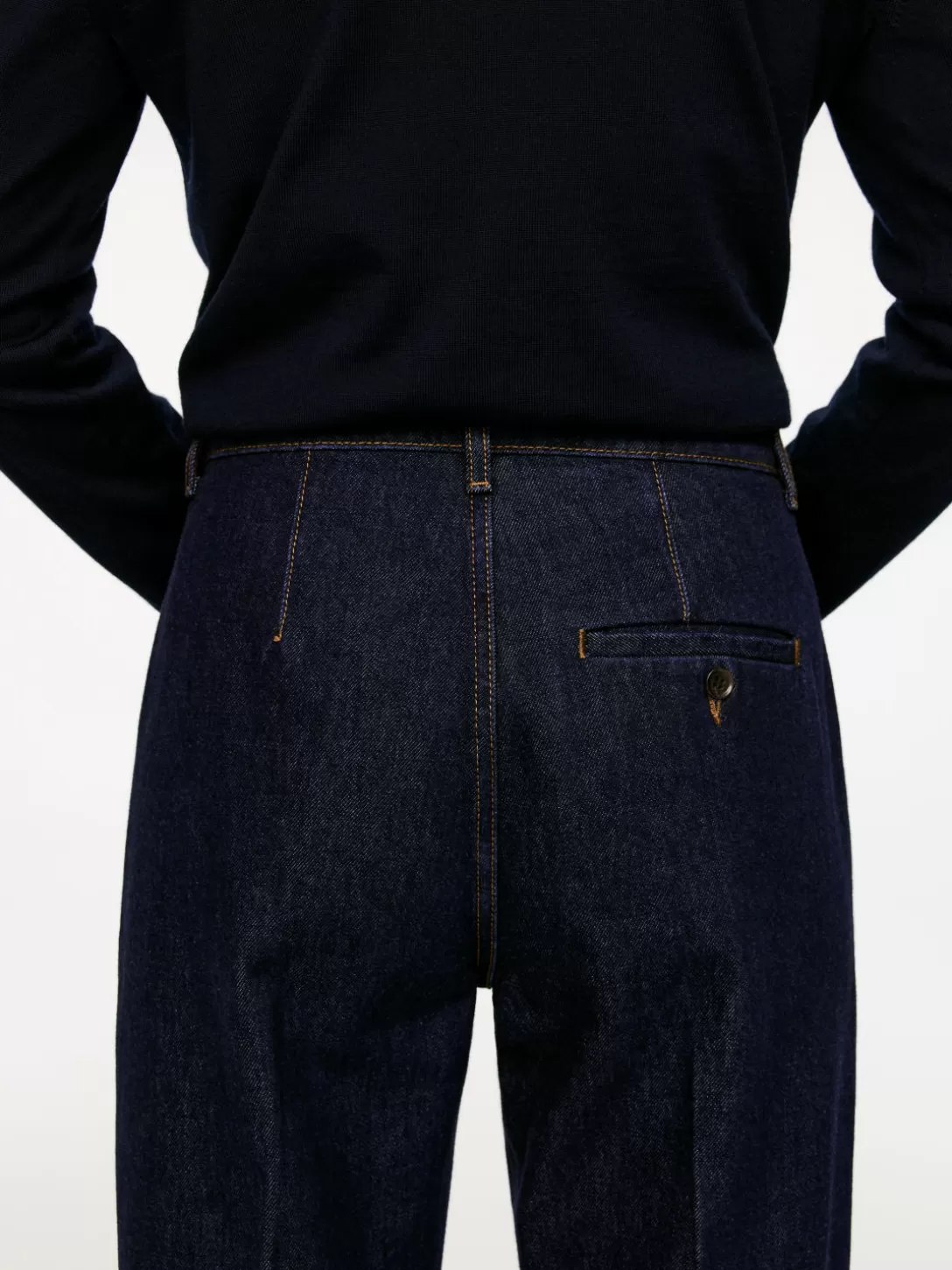ARKET Skräddad Denimbyxa- Byxor | Jeans