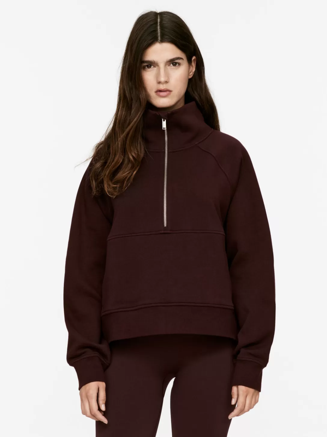 ARKET Sweatshirt Med Dragkedja- Träningskläder