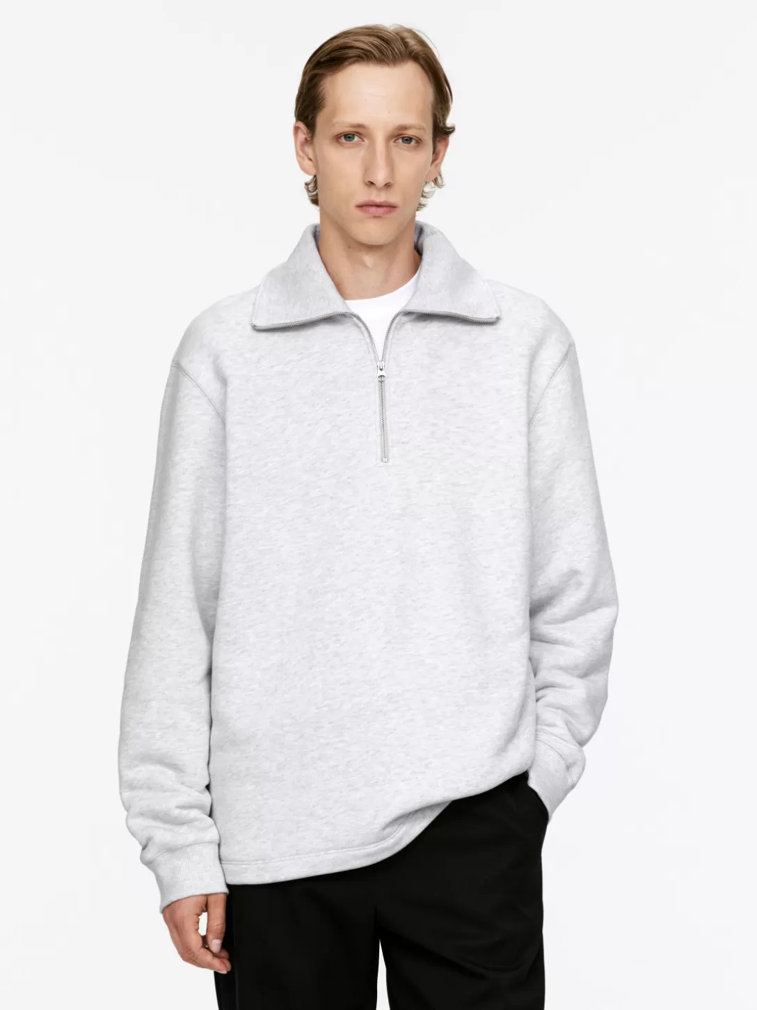 ARKET Sweatshirt Med Dragkedja Upptill- Sweatshirts Och Huvtröjor