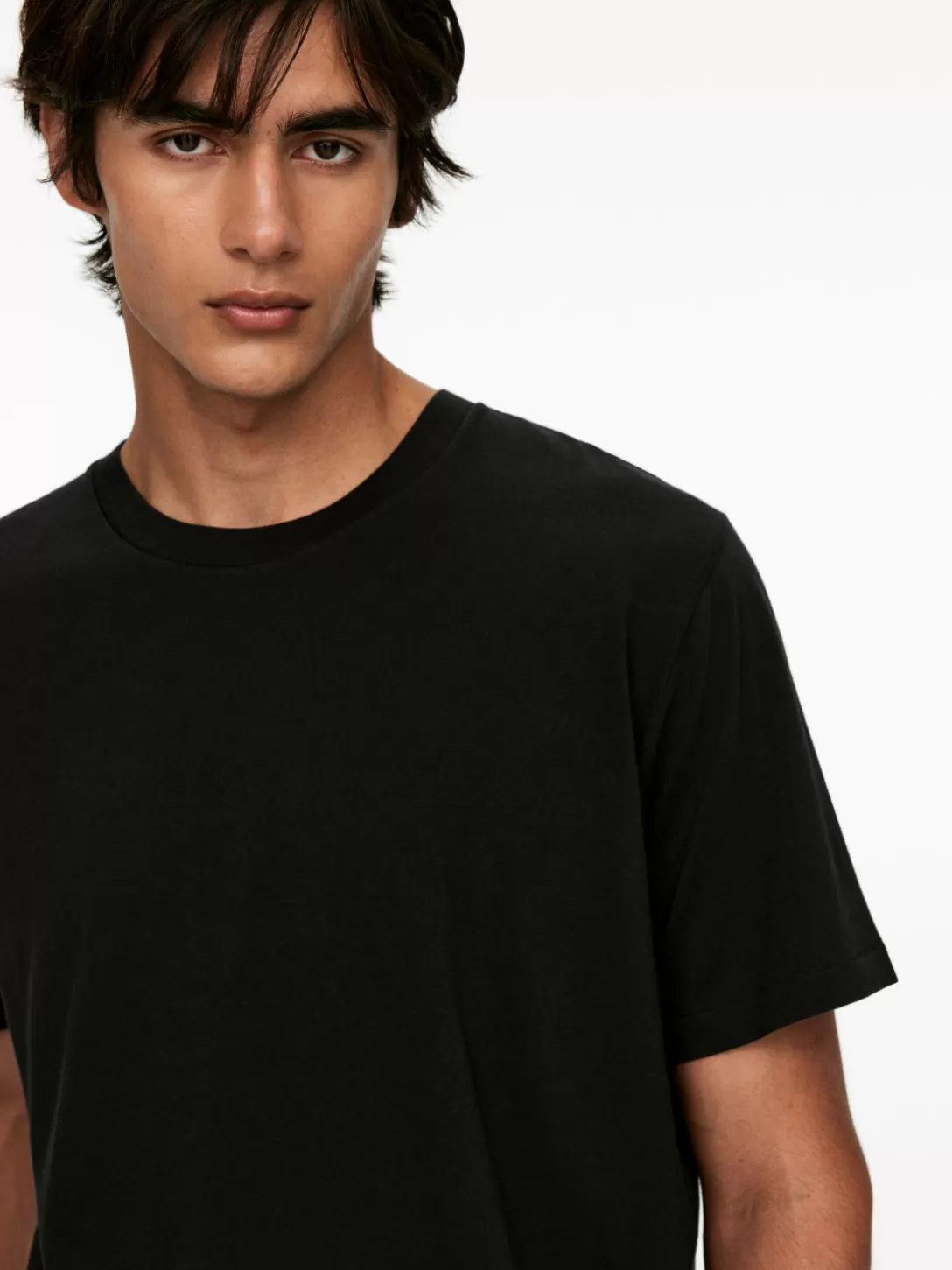 ARKET T-shirt I Bomullstrikå- T-Shirts