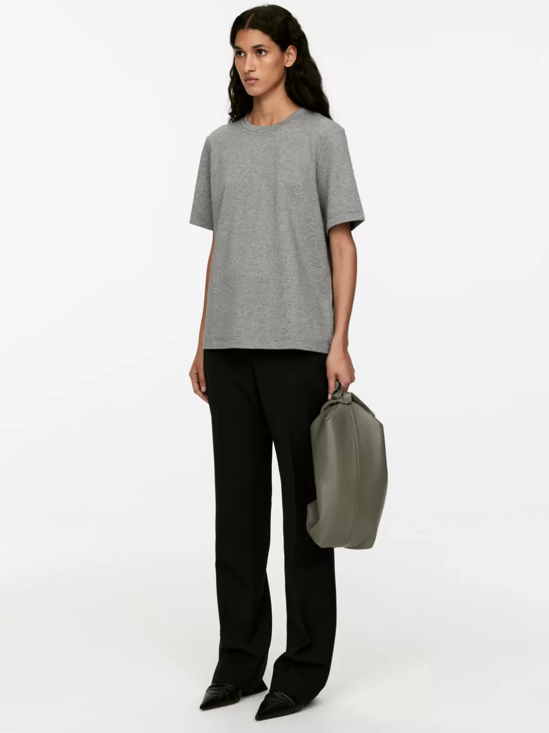 ARKET T-shirt I Grov Bomull- T-Shirts